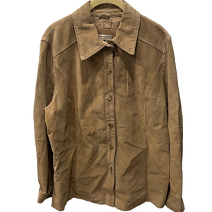 Women's Tan Suede Jacket by Valerie Stevens